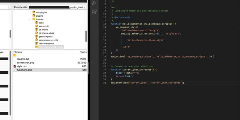 How To Create A Dynamic Copyright Year Shortcode In WordPress For Your Elementor Footer
